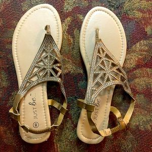 Women’s Just Be sandals size 8, EUC